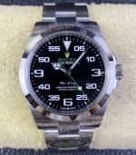 Clean Factory Super Clone Rolex Air King 126900 Stainless Steel Black Cal.3230